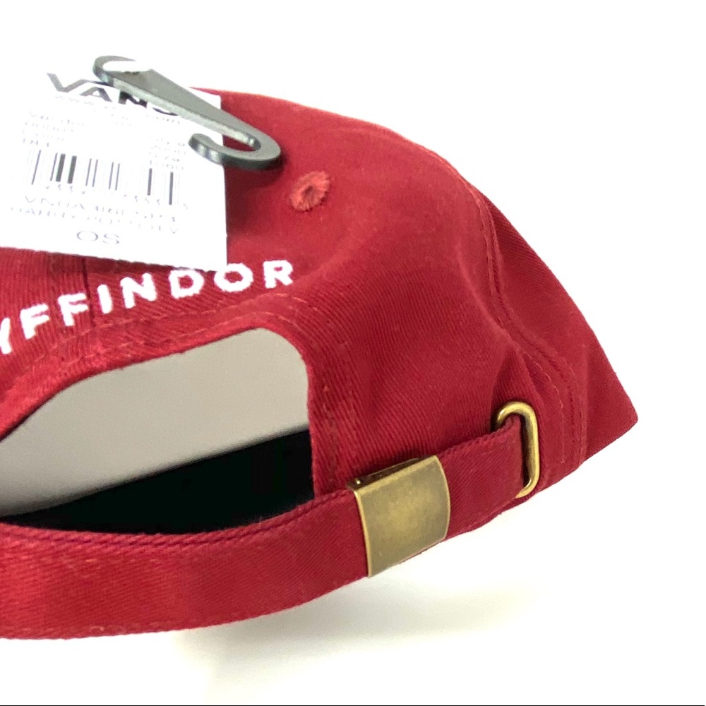 🔥HOT SALE🔥VANS Harry Potter 6 Gryffindor Cap Red Unisex Hat VN0A3I6LSP3 - Picture 6 of 11